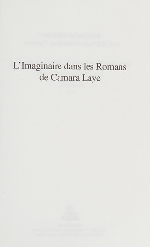 Cover for L' imaginaire dans les romans de Camara Laye
