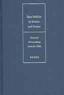 Cover for Race politics in Britain and France