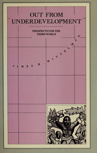Cover for Out from underdevelopment