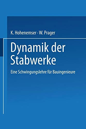 Cover for Dynamik der Stabwerke