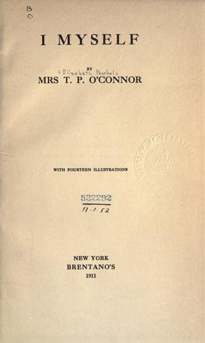 Cover for I myself
