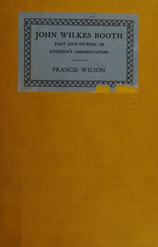 Cover for John Wilkes Booth