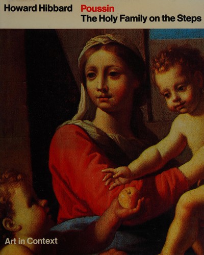 Cover for Poussin: The Holy Family on the steps.