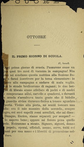 Cover for Cuore