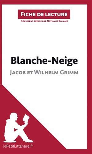 Cover for Blanche-Neige des frères Grimm