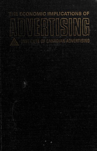 Cover for The economic implications of advertising