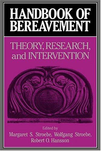 Cover for Handbook of Bereavement