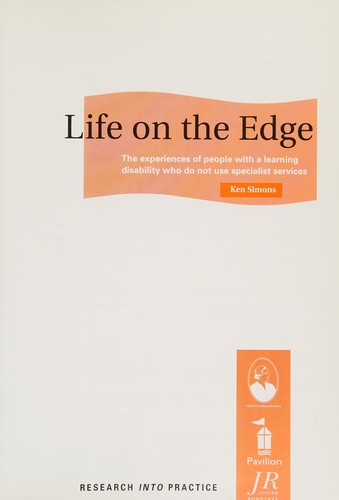 Cover for Life on the edge