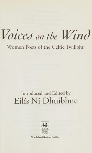 Cover for Voices on the Wind