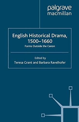 Cover for English Historical Drama, 1500-1660