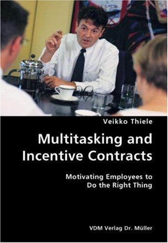 Cover for Multitasking and Incentive Contracts