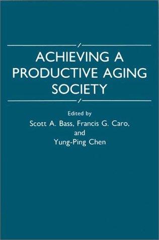 Cover for Achieving a productive aging society