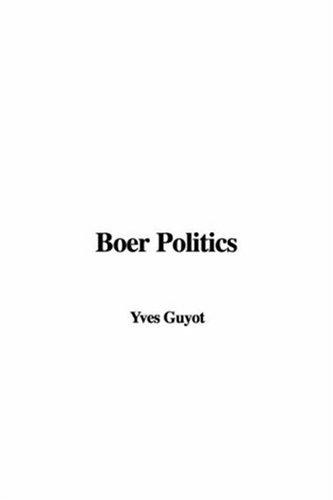 Cover for Boer Politics