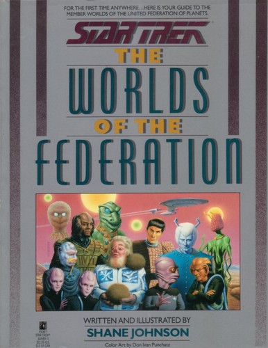 Cover for Star trek, the worlds of the federation