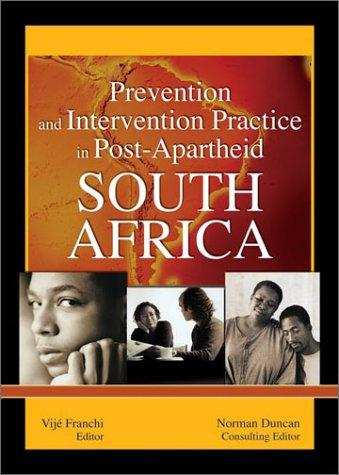 Cover for Prevention and Intervention Practice in Post-Apartheid South Africa