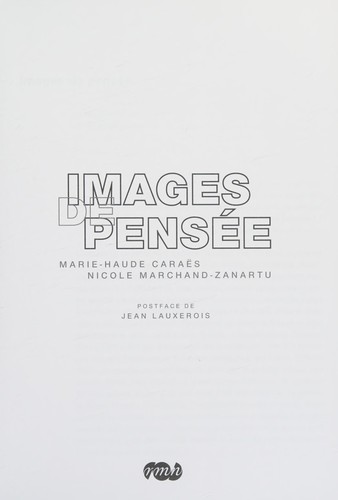Cover for Images de pensée