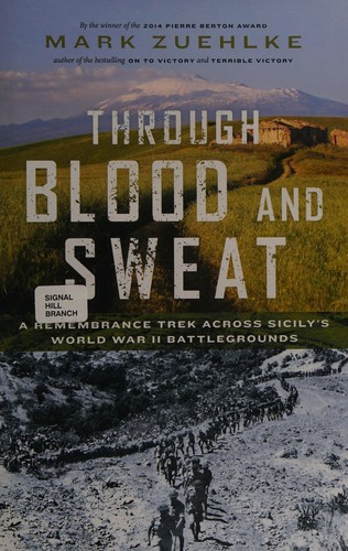 Cover for Through blood and sweat