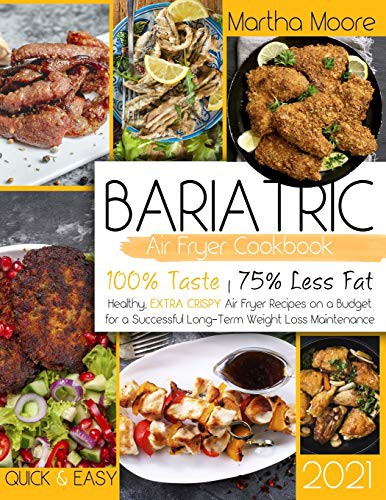Cover for Bariatric Air Fryer Cookbook 2021