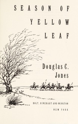Cover for Season of yellow leaf