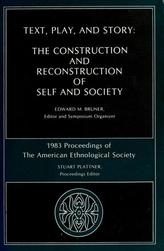 Cover for Text, play, and story