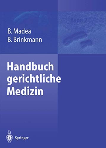 Cover for Handbuch gerichtliche Medizin