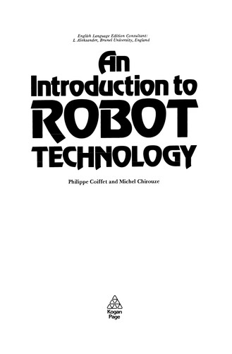Cover for An Introduction to Robot Technology