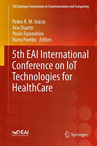 Cover for 5th EAI International Conference on IoT Technologies for HealthCare