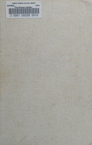 Cover for The Roman soldier,