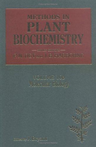 Cover for Molecular Biology, Volume 10B (Methods in Plant Biochemistry)