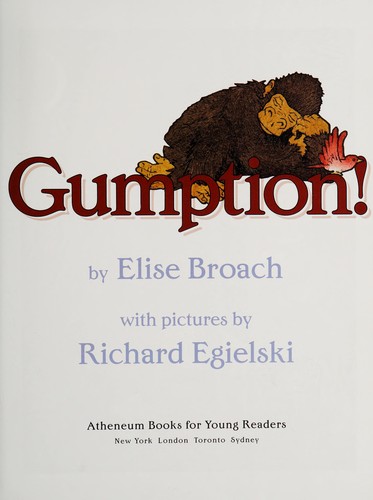 Cover for Gumption!