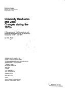 Cover for University graduates and jobs