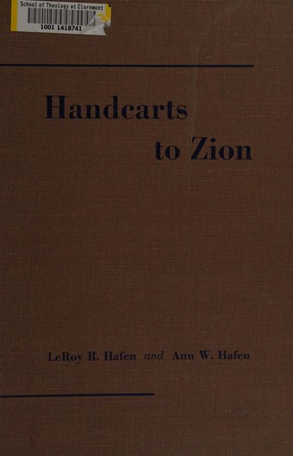 Cover for Handcarts to Zion