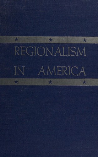 Cover for Regionalism in America.