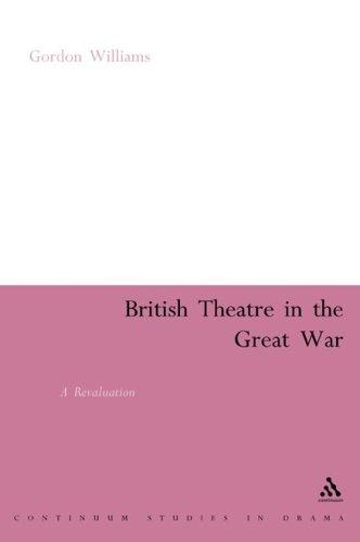 Cover for British Theatre In The Great War