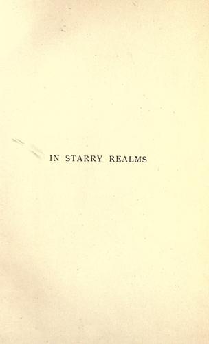 Cover for In starry realms