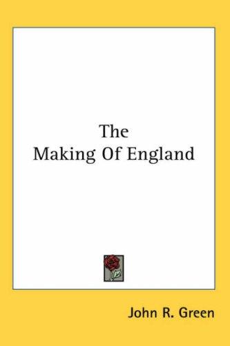 Cover for The Making Of England