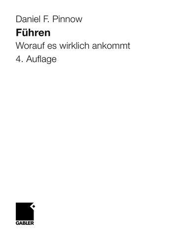 Cover for Führen