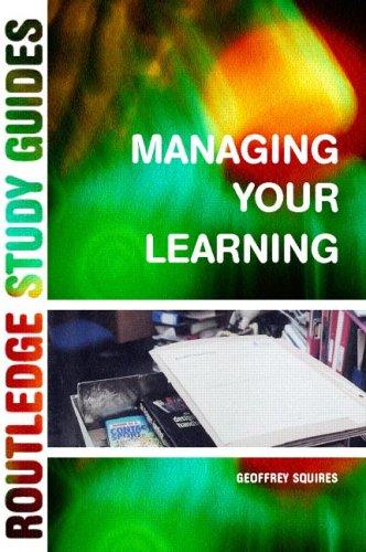Cover for Managing your learning
