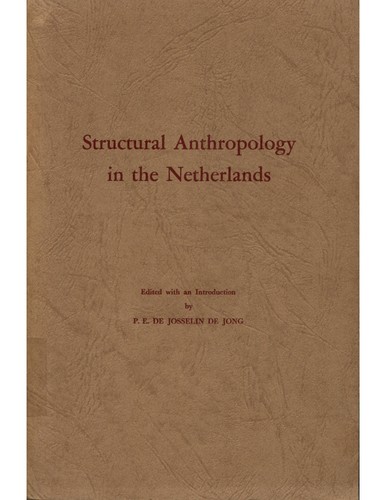 Cover for Structural anthropology in The Netherlands