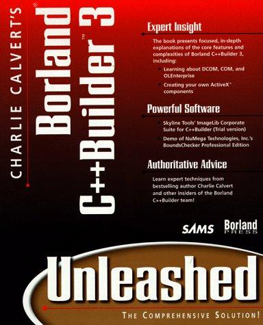 Cover for Charlie Calvert's Borland C++ builder 3 unleashed