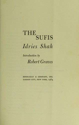 Cover for The Sufis.