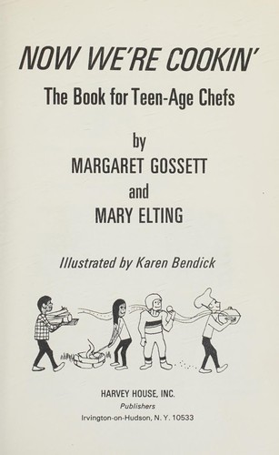 Cover for Now we're cookin'