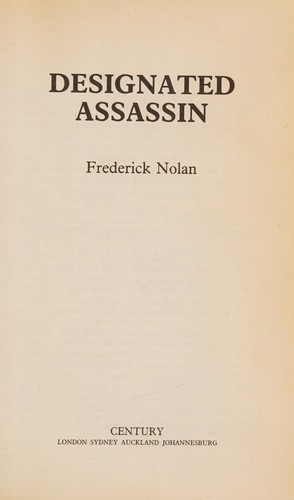 Cover for Designated assassin.