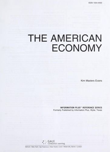 Cover for The American economy