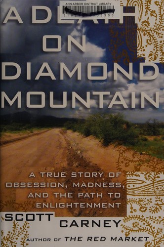 Cover for A death on Diamond Mountain
