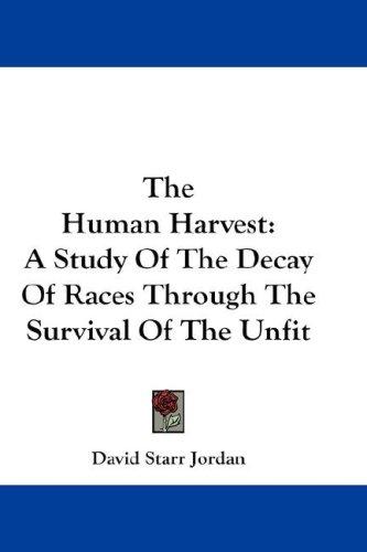 Cover for The Human Harvest