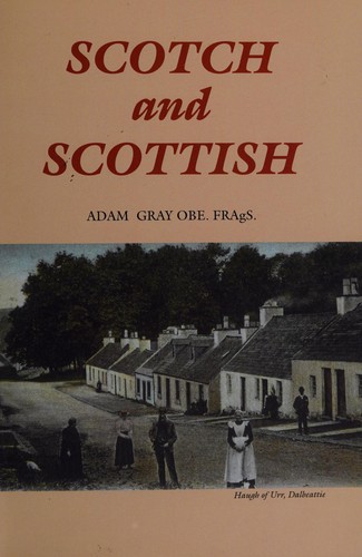 Cover for Scotch and Scottish
