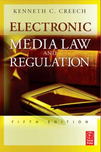 Cover for Electronic Media Law and Regulation, Fifth Edition