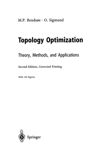 Cover for Topology Optimization