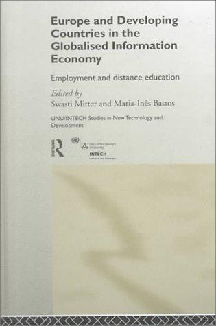 Cover for Europe and developing countries in the globalised information economy